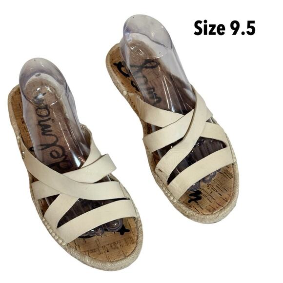 Sam Edelman Women s Averie Sandal Modern Ivory SZ 9.5 $132 - Picture 1 of 8